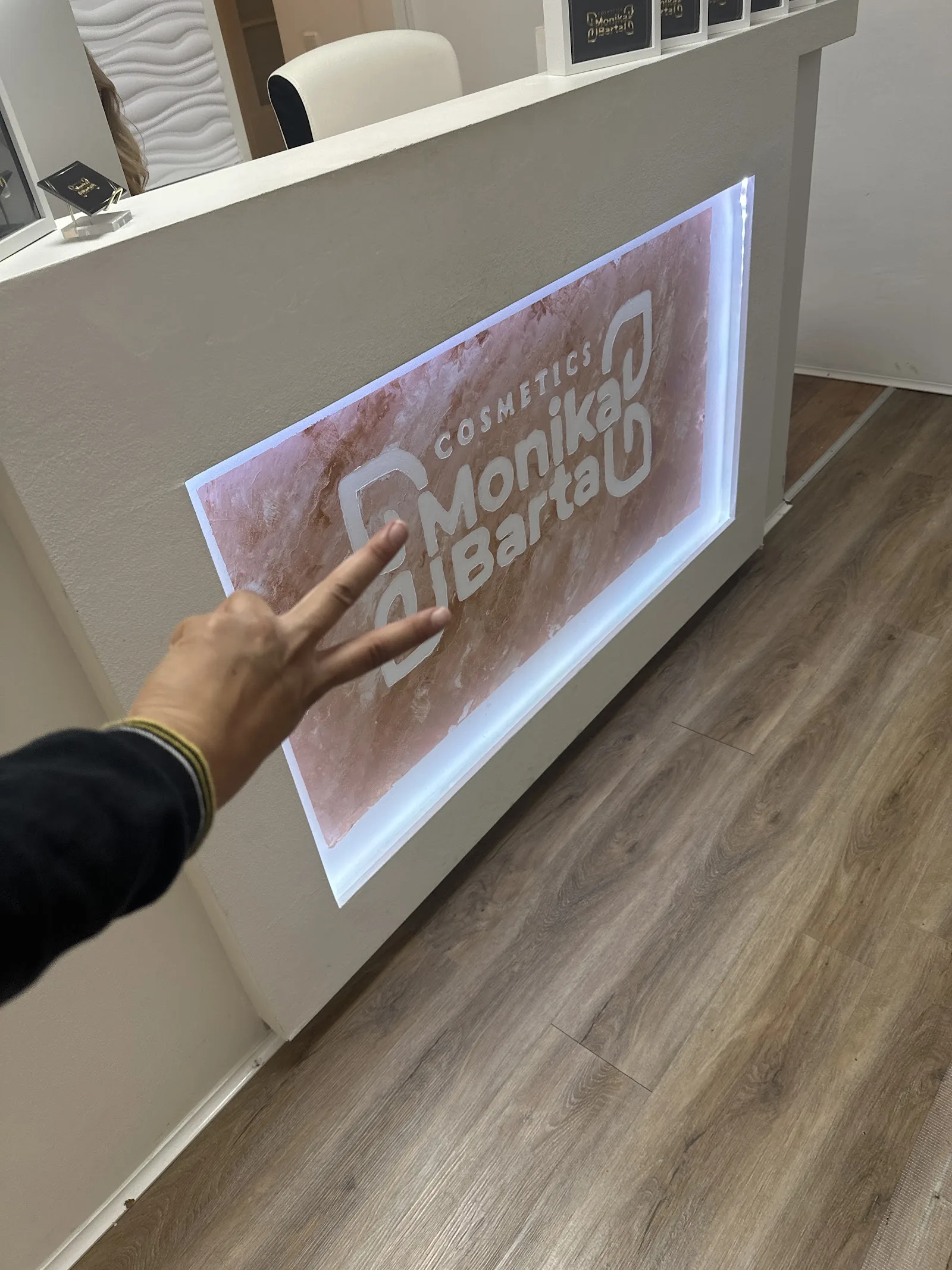 Blick in den Salon
